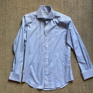 Twillory non-iron dress shirt with French cuffs